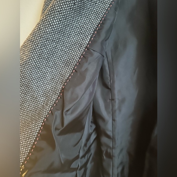 Merona tweed gray blazer size 4 - Picture 4 of 5